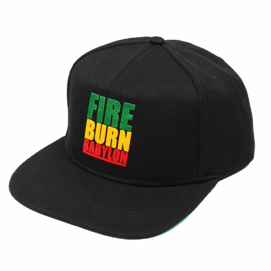 Šiltovka Snapback Fire Burn Babylon | čierna