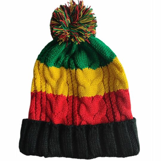 Čiapka beanie s bambulou rasta