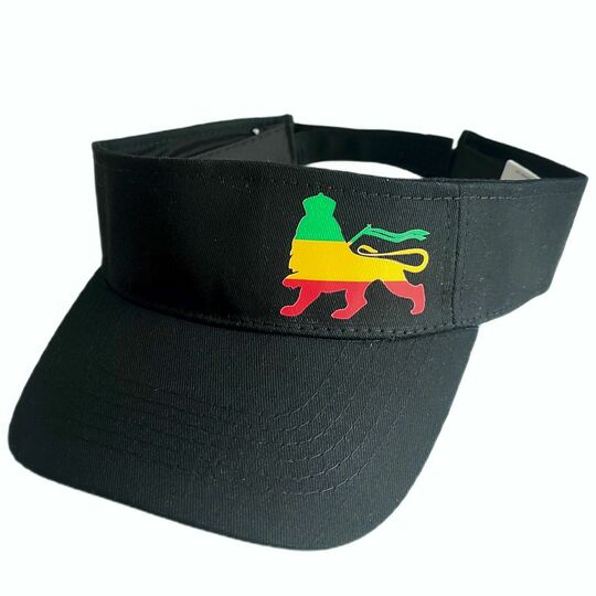 Šilt černý rasta lion