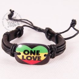 Náramok - One Love Rasta